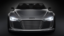 Audi e-tron Spyder Concept, вид спереди